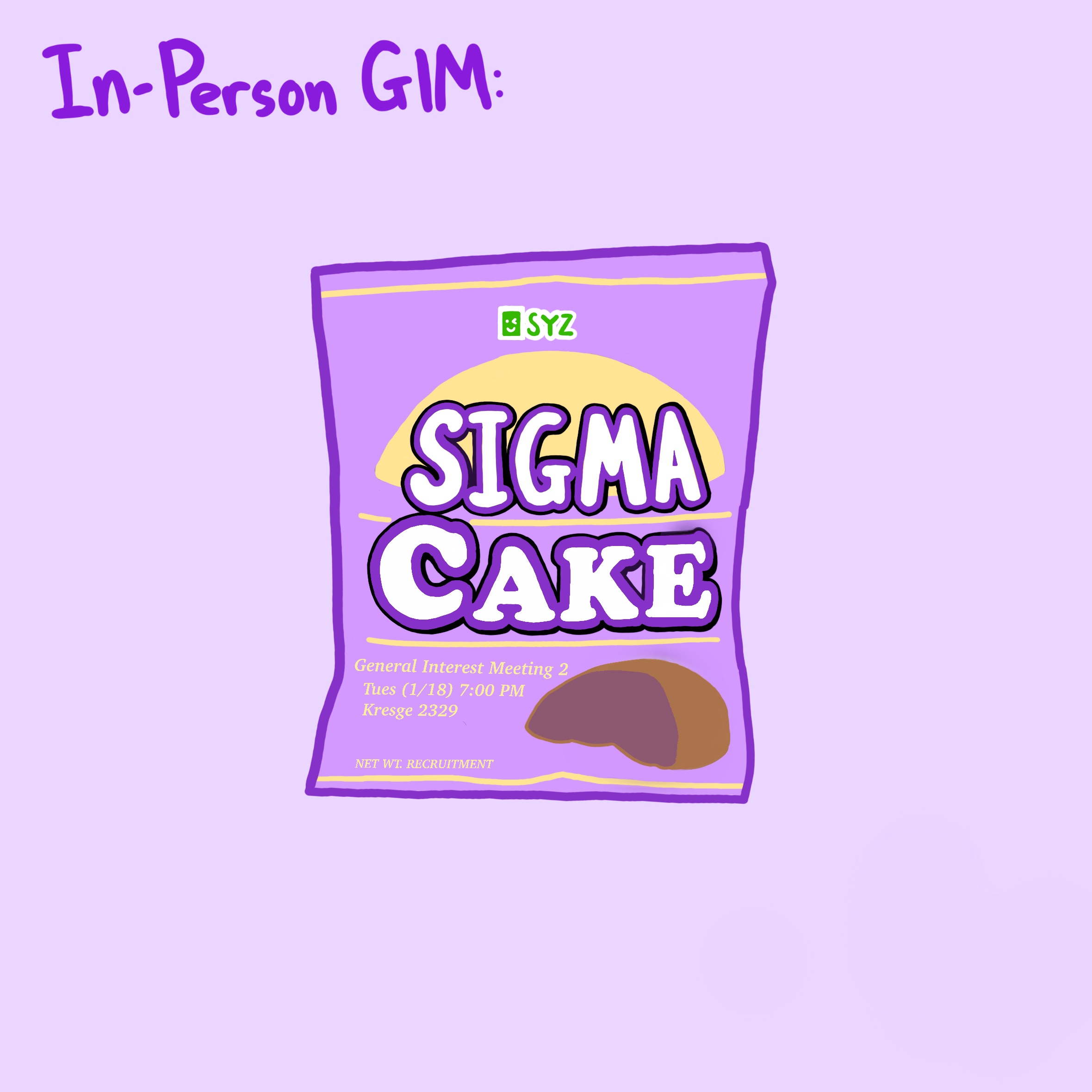 Sigma Store in-person GIM event illustration
